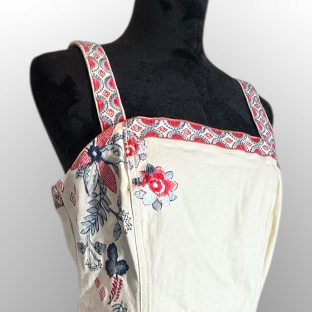 Shyanne Women's Americana Embroidered Denim Dress NWT - Picture 4 of 6